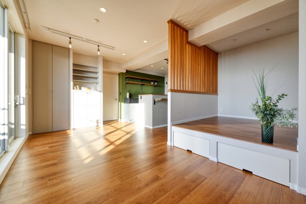 仙台市：お子様も安心して遊べる、広々としたLDKの住まい