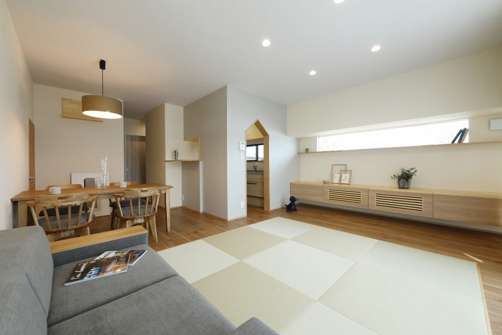 和の趣を残した、家族がゆったり過ごせる住まい