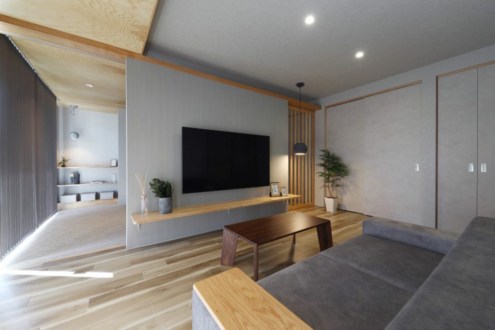 庭を眺めながら暮らす、ホテルライクな住まい